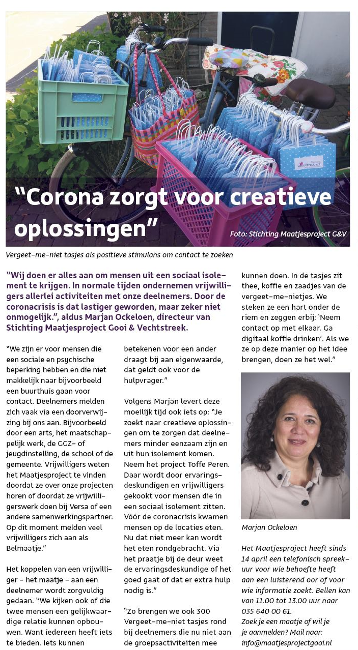 Maatjesproject-in-krant