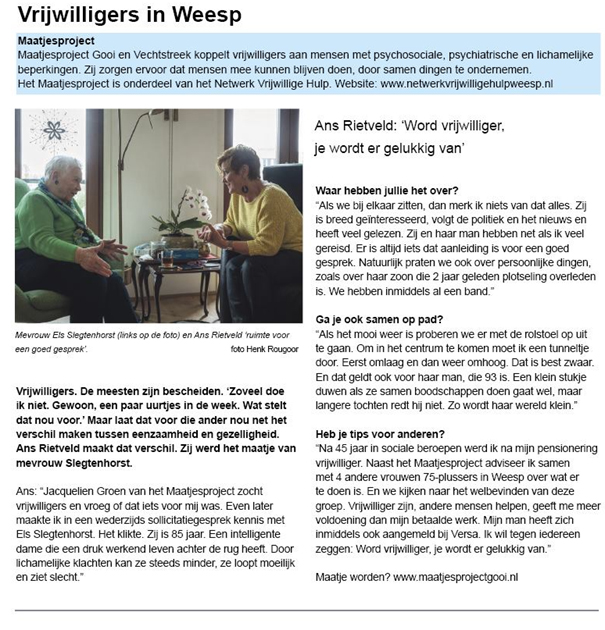 Weespernieuws
